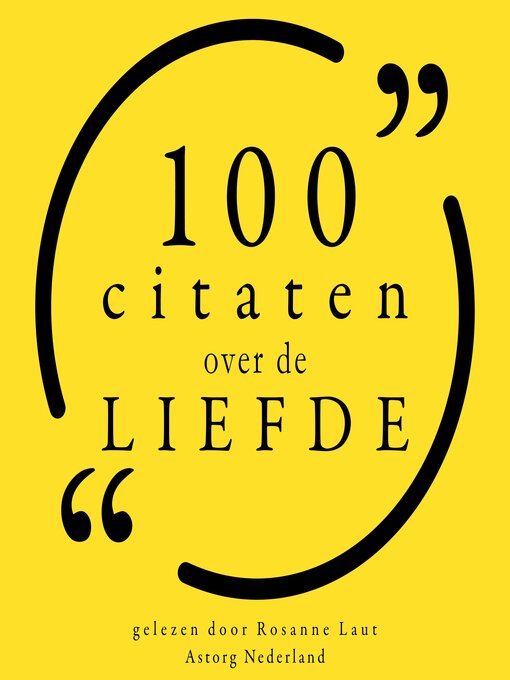 Title details for 100 Citaten over de liefde by Various - Available